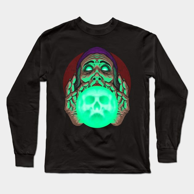 FrightFall2021: Seance Long Sleeve T-Shirt by Chad Savage